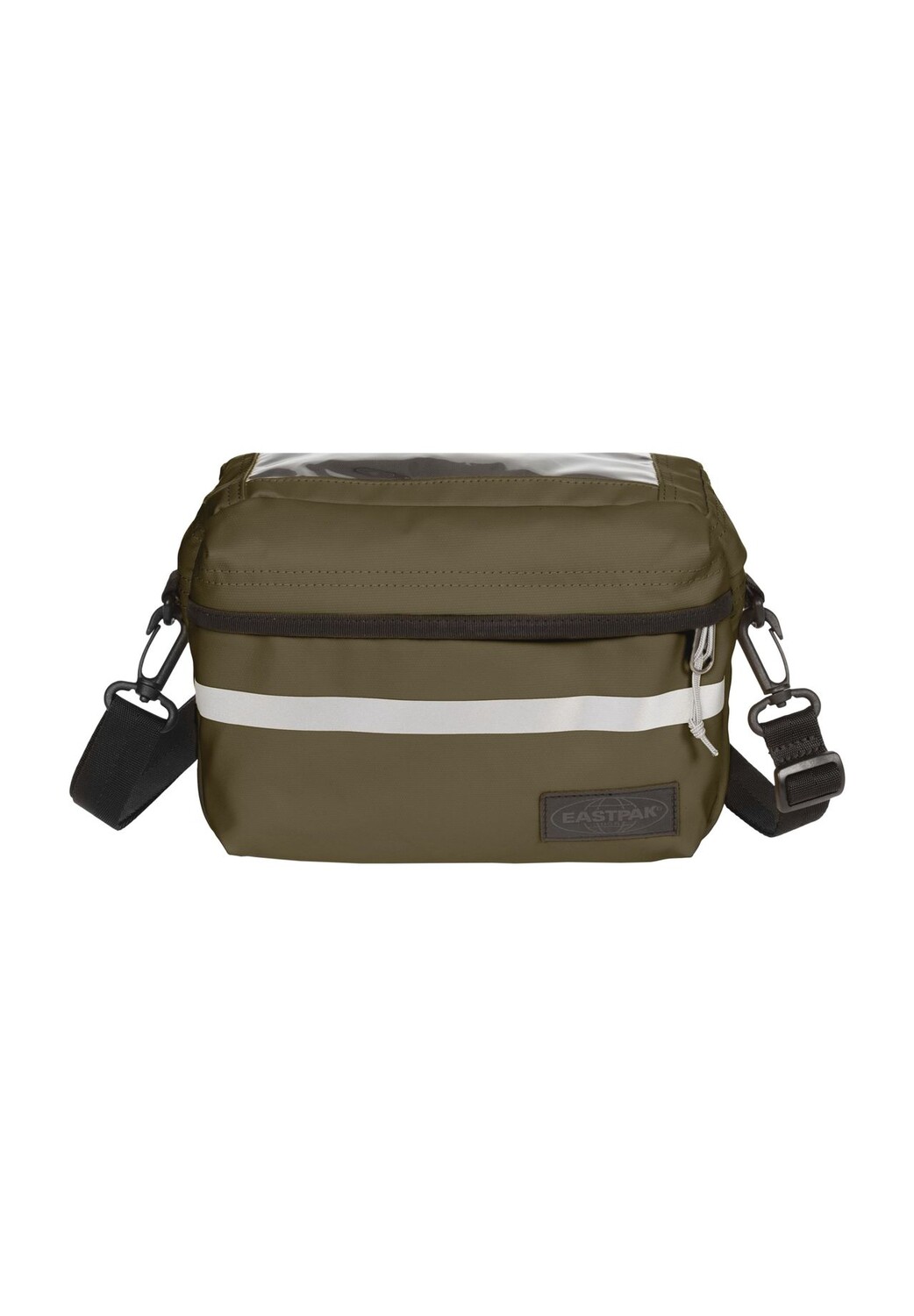 

Сумка на велосипедный руль, ремень через плечо EASTPAK, цвет Tarp Army