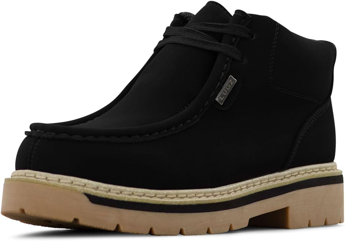 

Мужские ботинки Lugz Strutt LX Moc Toe Retro Chukka Boot, черный