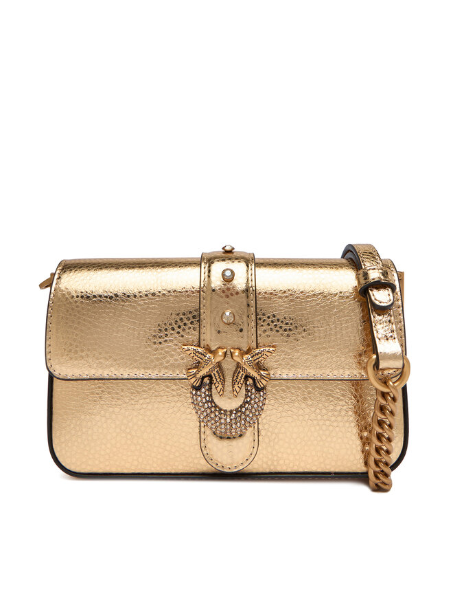 

Сумка через плечо PINKO Love One Slouchy Baby AI 25-26 PCPL 105353 A2WD Goldfarben