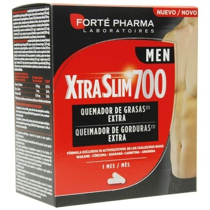 

Xtraslim 700 Мужская кепка 120, Forte Pharma Laboretoires