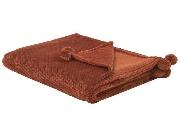 

Одеяло Beliani SAITLER, 220x2x200 см цвет braun/sandbraun