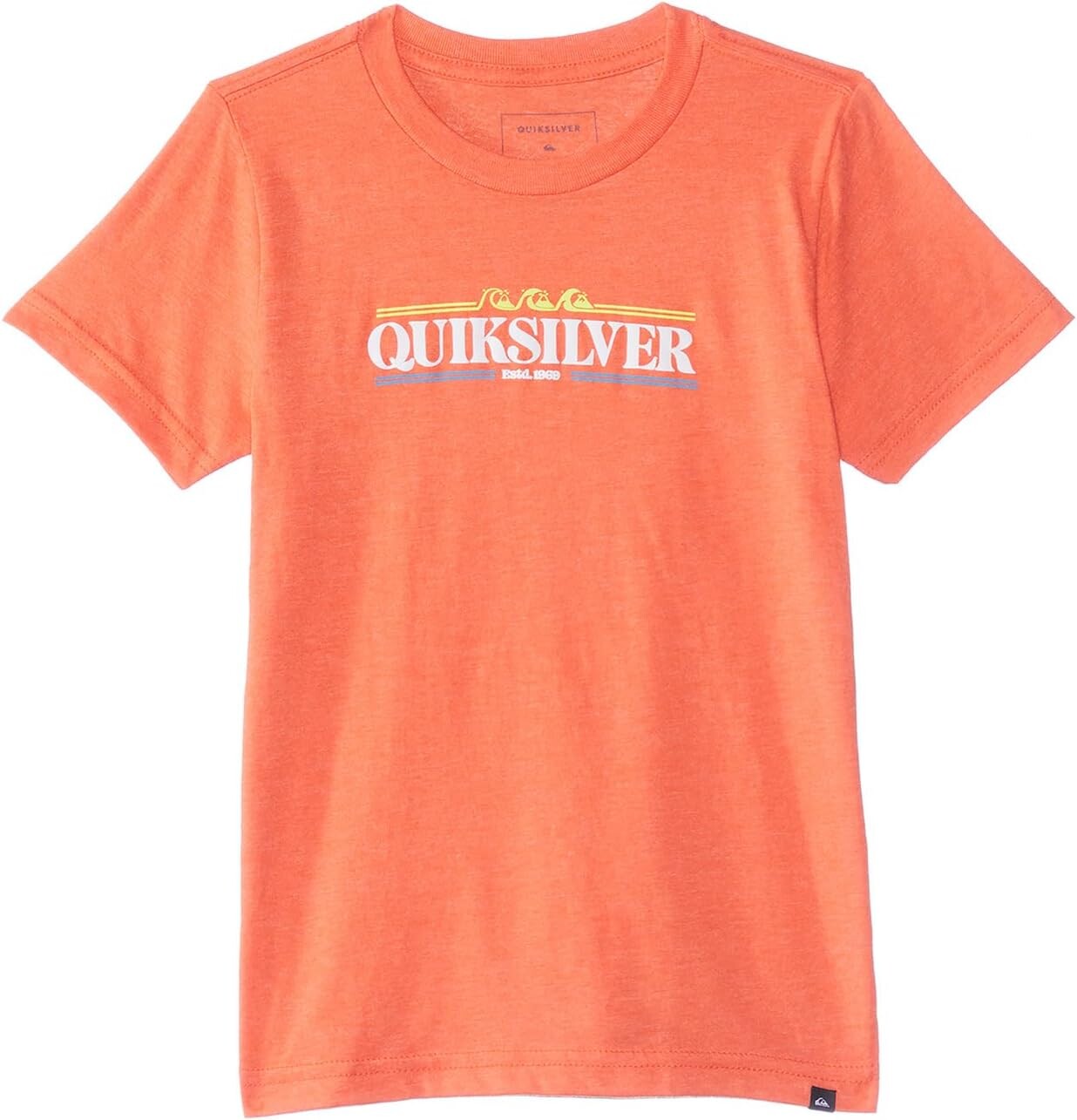 

Футболка Quiksilver Kids Gradient Line, цвет Red Orange Heather