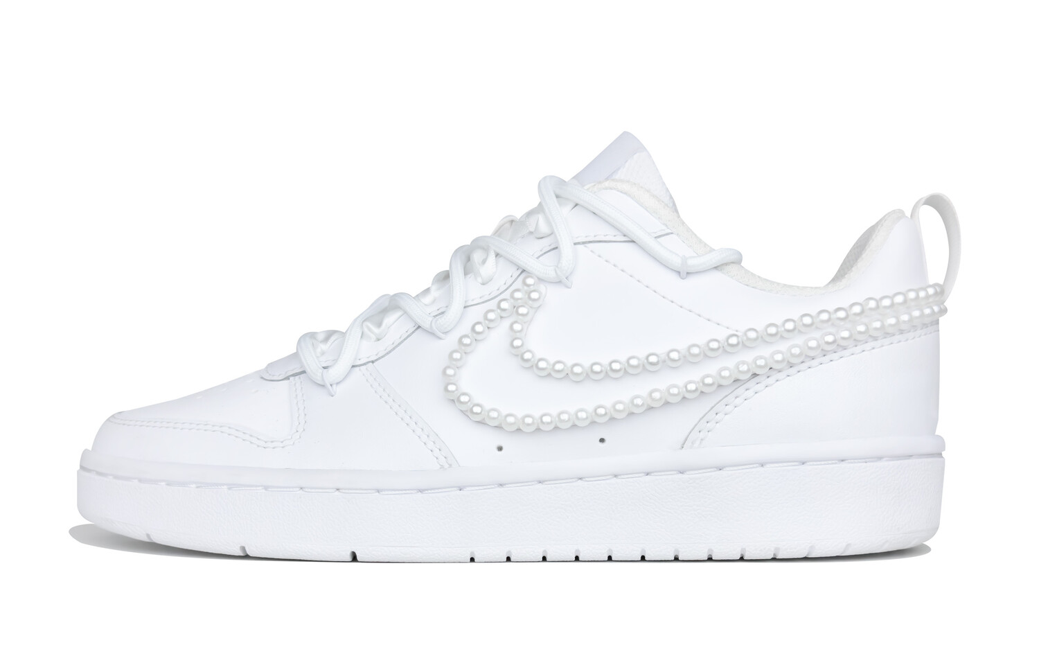 

Кроссовки Nike Court Borough Skateboard Shoes Women's Low-Top White, белый