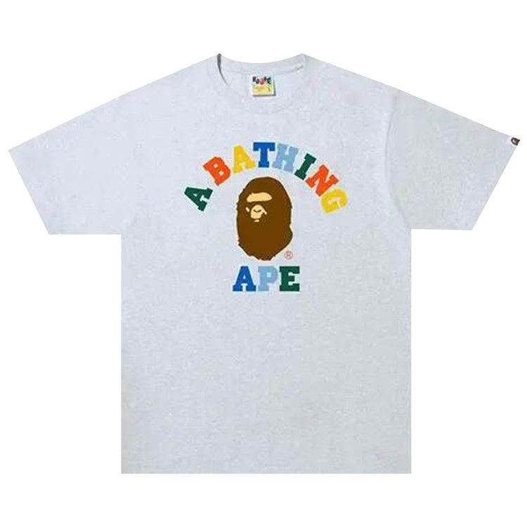 

Футболка BAPE Ape Head One Point Tee, Grey