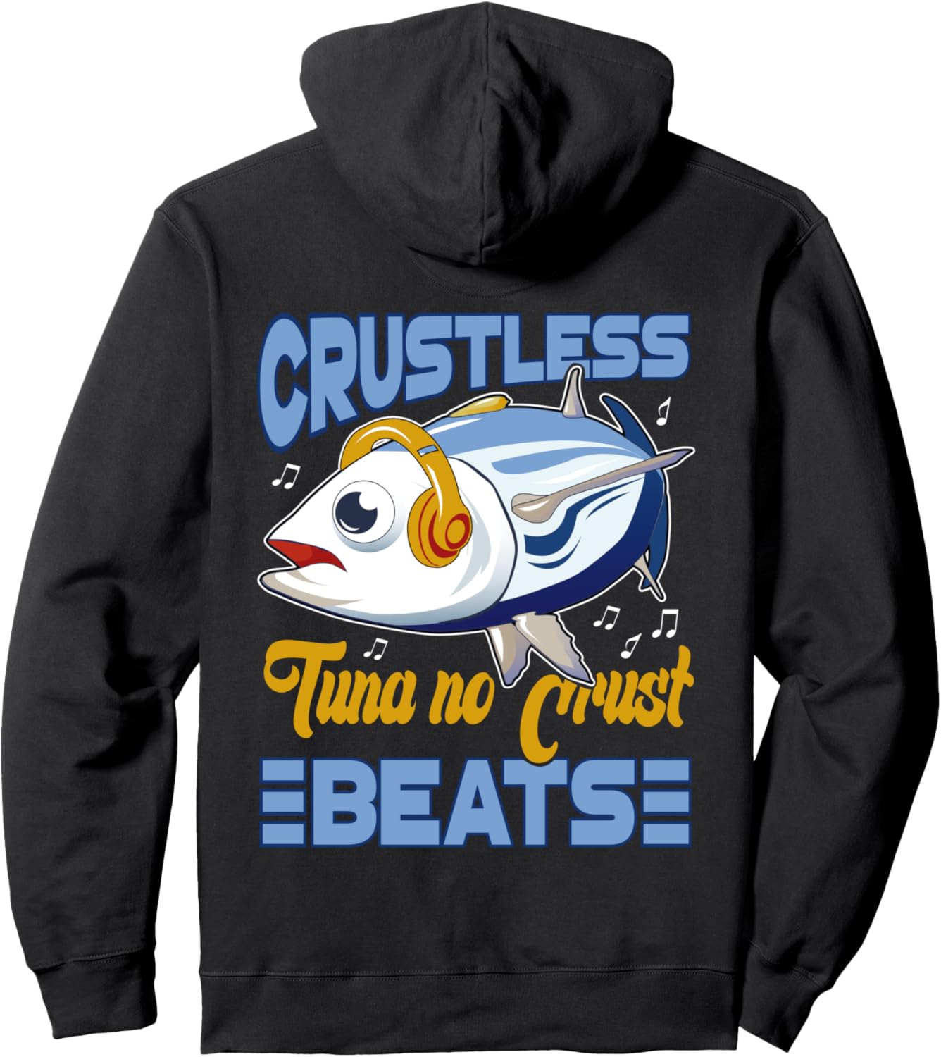 

Худи Tuna no Crust Music, черная Crustless Tuna Sandwich Music