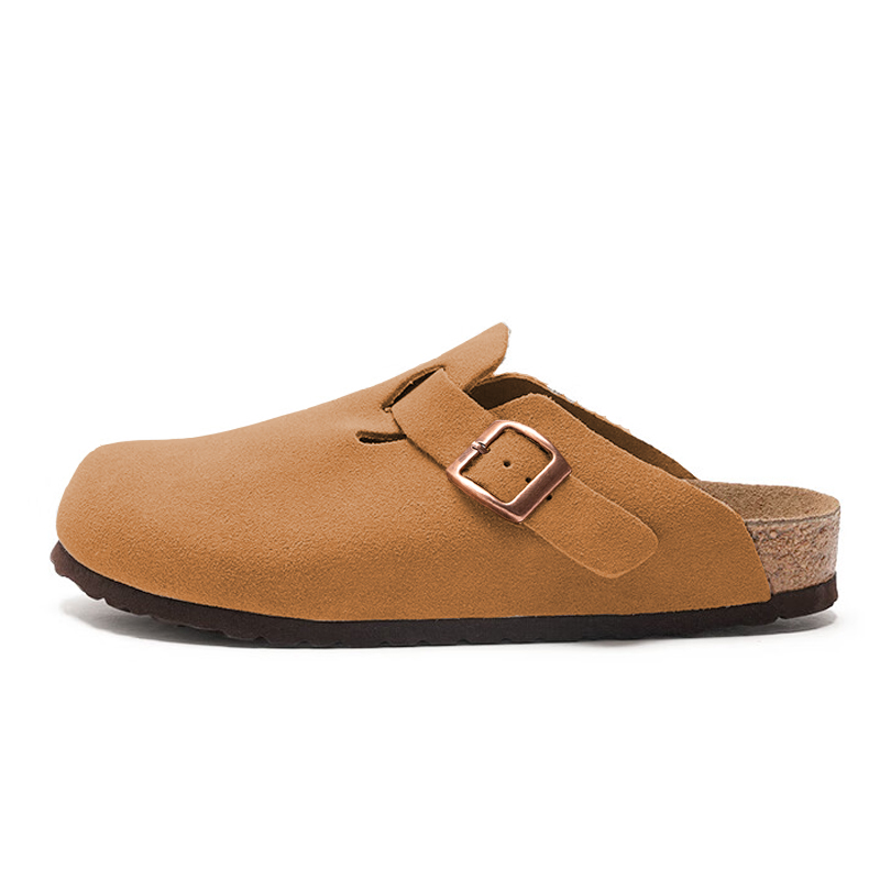 

JEANSWEST Бесшумные устойчивые к запаху износостойкие нескользящие закрытые тапочки унисекс желто-коричневые, цвет Yellow Brown