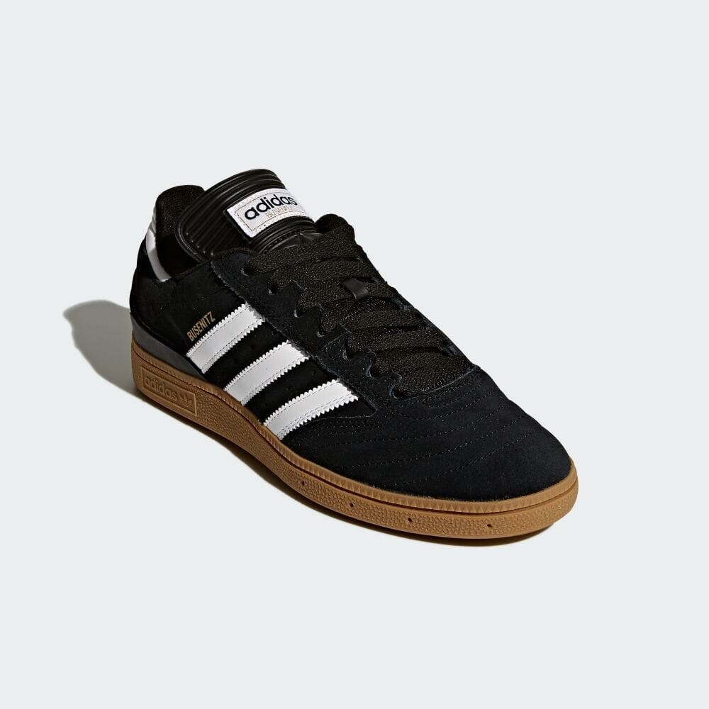 Кроссовки Adidas BUSENITZ, цвет Black/White/Gold Metallic — фото 4