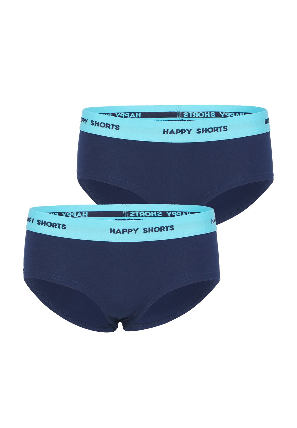 

Трусы 2 PACK Happy Shorts, темно-синий