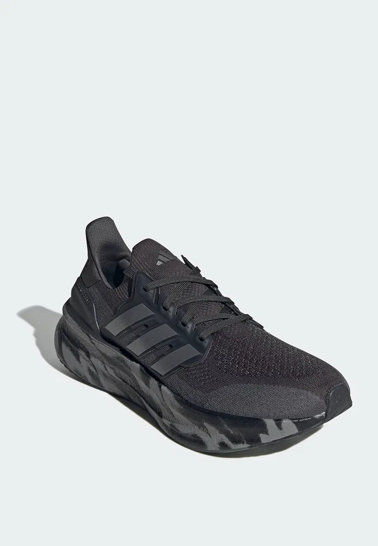Кроссовки мужские спортивные, Ultraboost 5, Adidas, черный/серый — фото 2