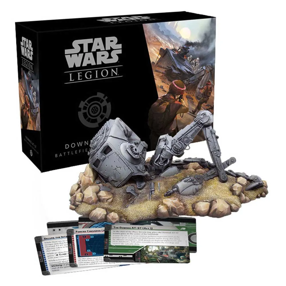 

Детская настольная игра Asmodee Star Wars Legion AT-ST Derribado, мультиколор