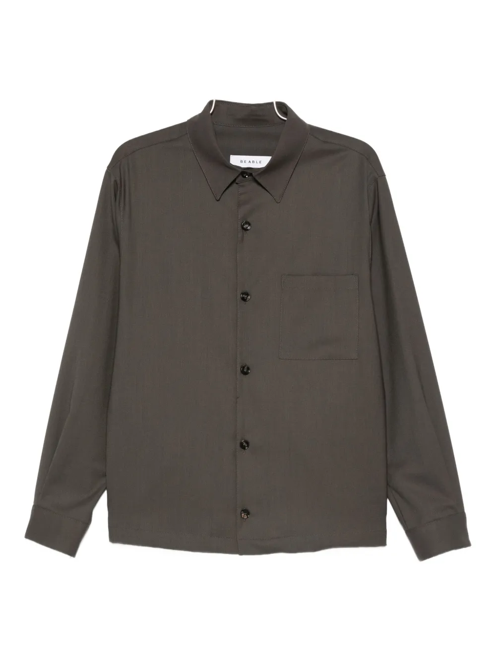 

Рубашка-куртка с длинными рукавами Be Able, зеленый