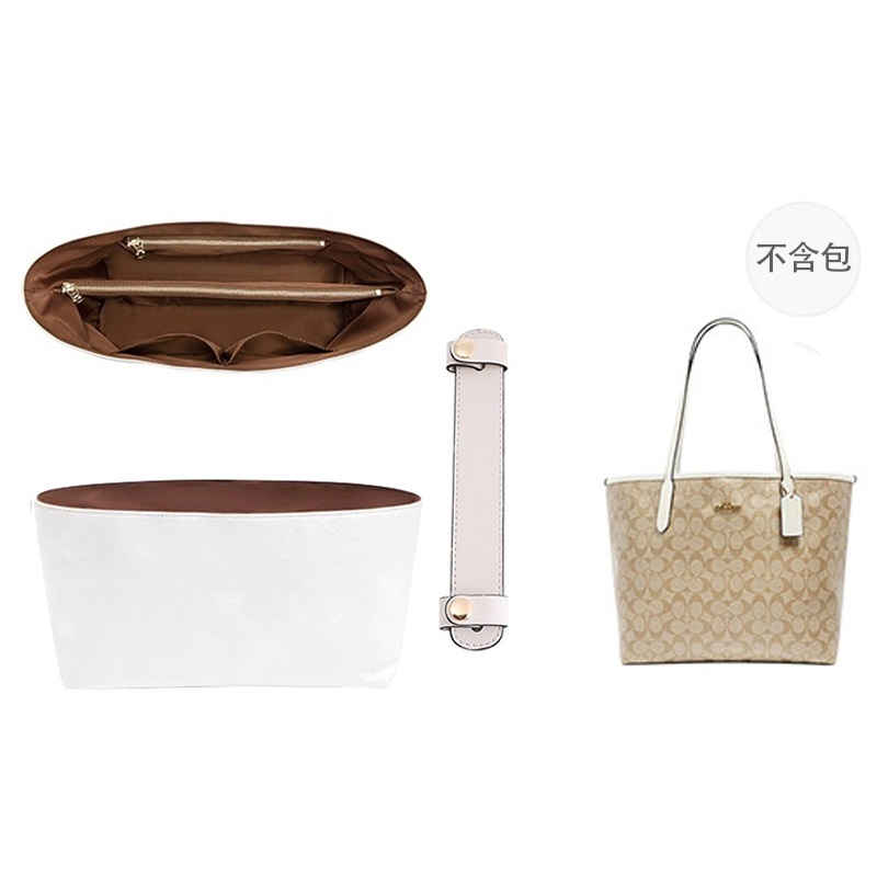 

Luxury Care Artisan Workshop Вкладыш для сумки, Ecru City33 Two-Piece Set[Super-Light Liner+Stress-Relief Shoulder Strap Pad]