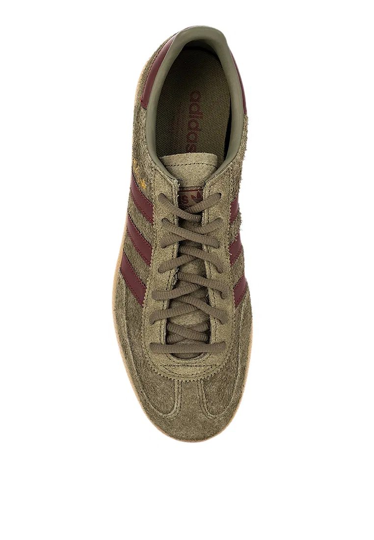 Кроссовки мужские Handball Spezial, adidas, коричневый/оливковый — фото 4