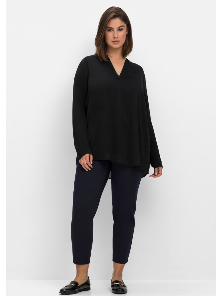 

Тканевые шорты sheego, темно-синий