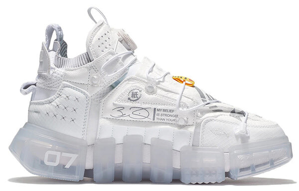 Кроссовки essence 2 футуристические без границ Li-Ning, белый — фото 2