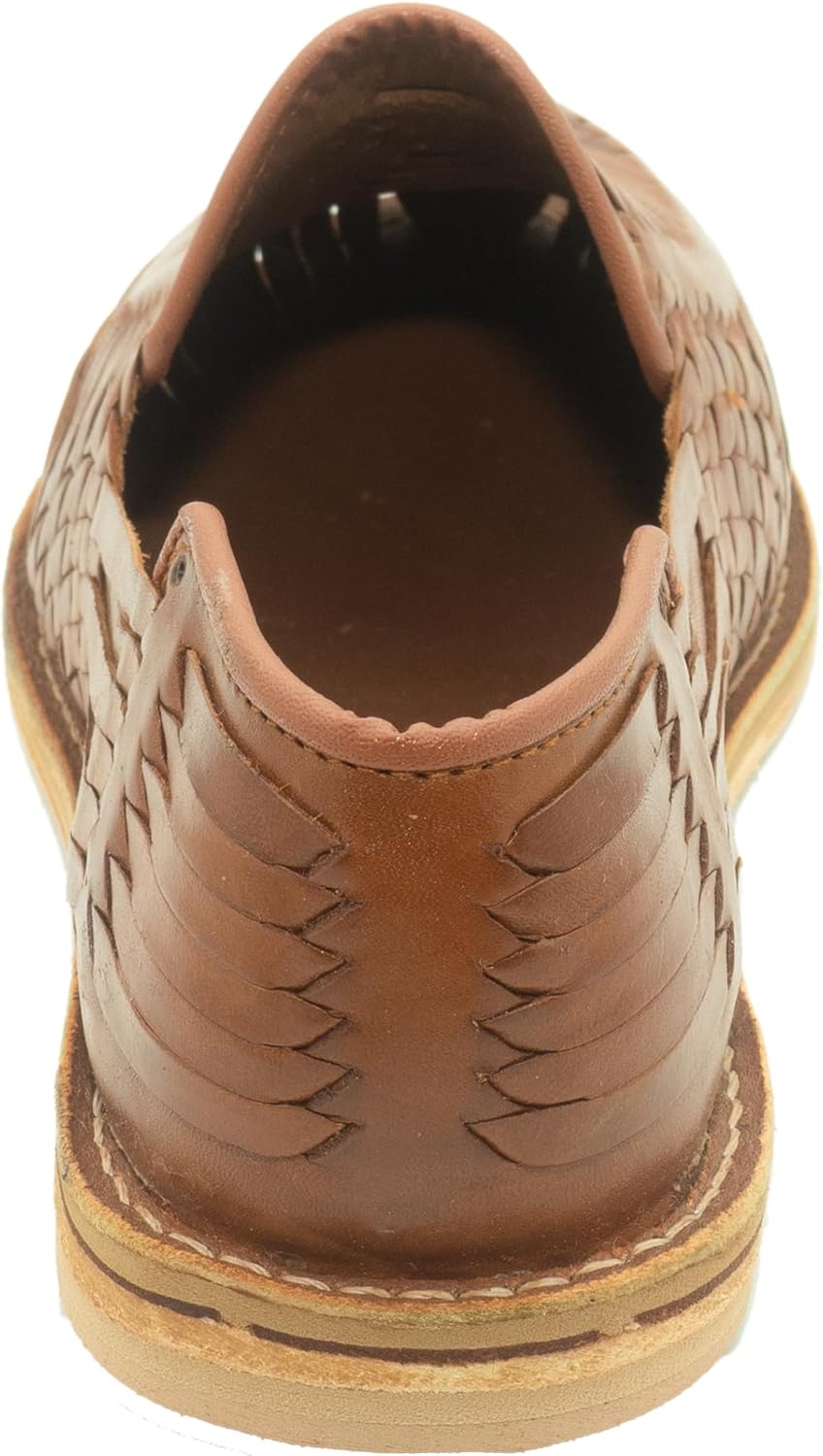 Сандалии Fiesta Brands Huaraches для мужчин, верх из натуральной кожи, ручная работа, мексиканский стиль, коричневый — фото 4