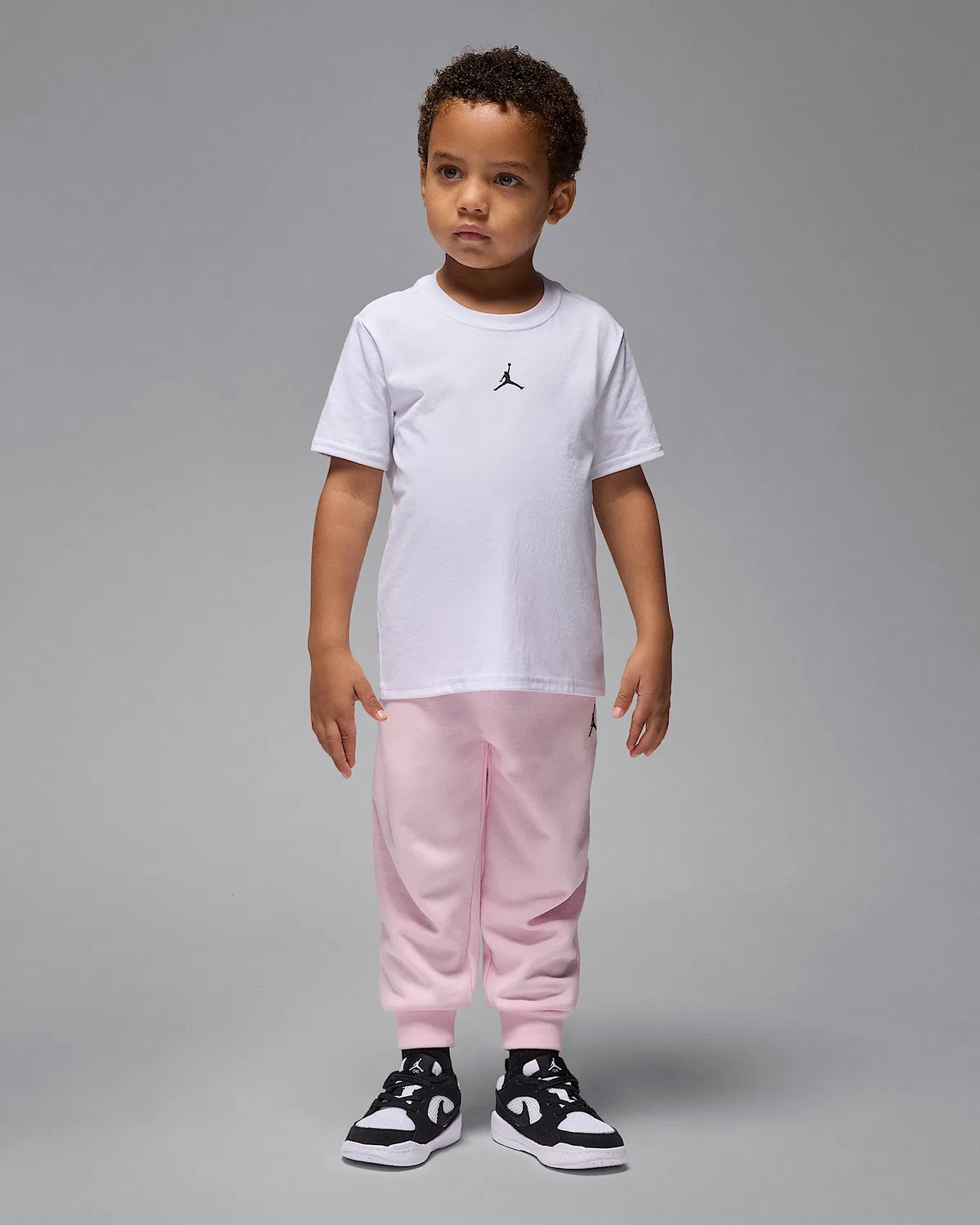 Little Kids' Dri-FIT Core T-Shirt Jordan Sport, White — фото 4