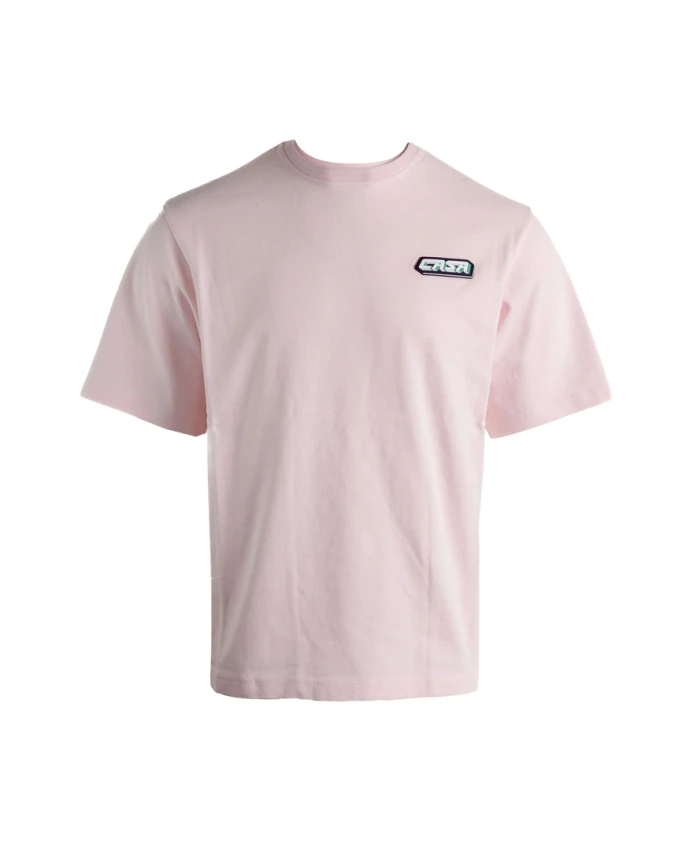 

Футболка Casa Racing оверсайз с коротким рукавом Casablanca, розовый