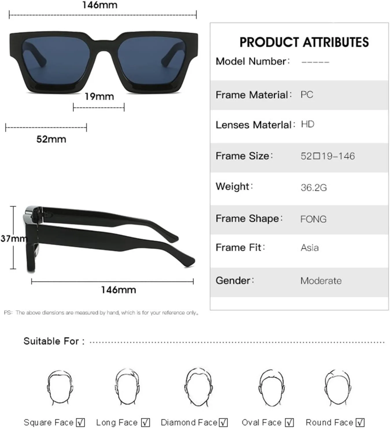 

Модные женские солнцезащитные очки класса люкс в стиле ретро, ​​мужские зеленые солнцезащитные очки с защитой от УФ-излучения UV400 SZVVBKK, Black Orange