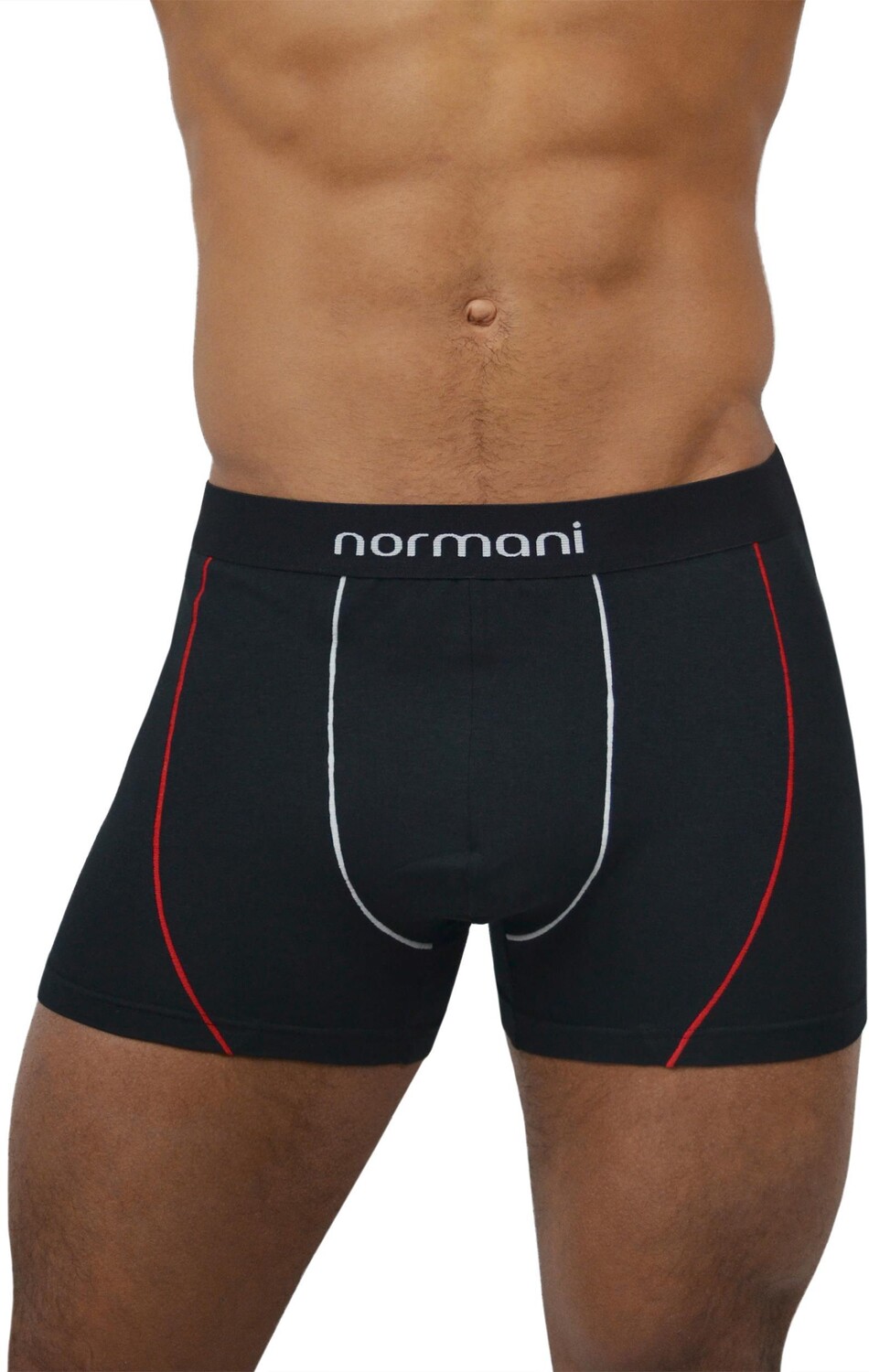 

Боксеры normani 6 Stück Retro Boxershorts aus Baumwolle, цвет Red Line