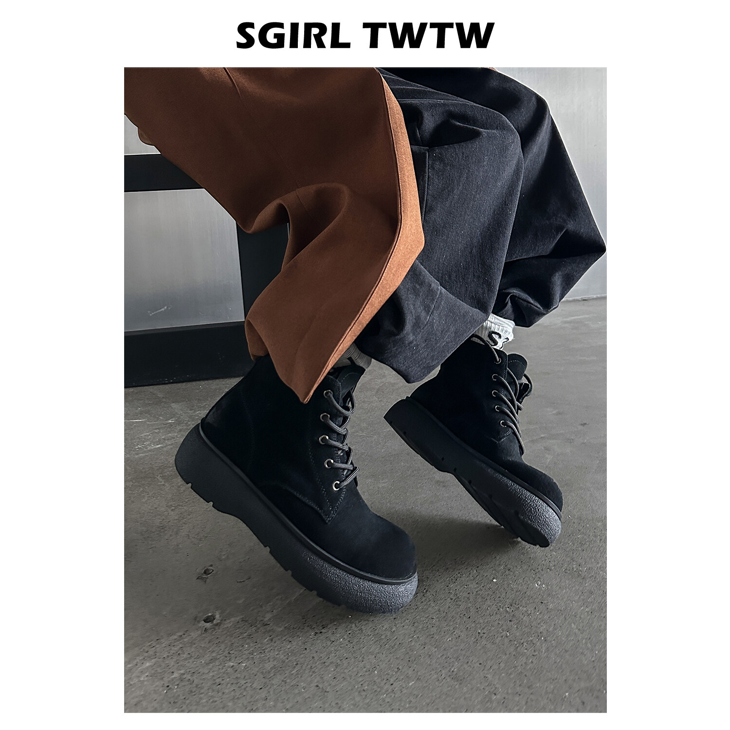 

Ботинки Martin Boot женские Sgirl Twtw, черный
