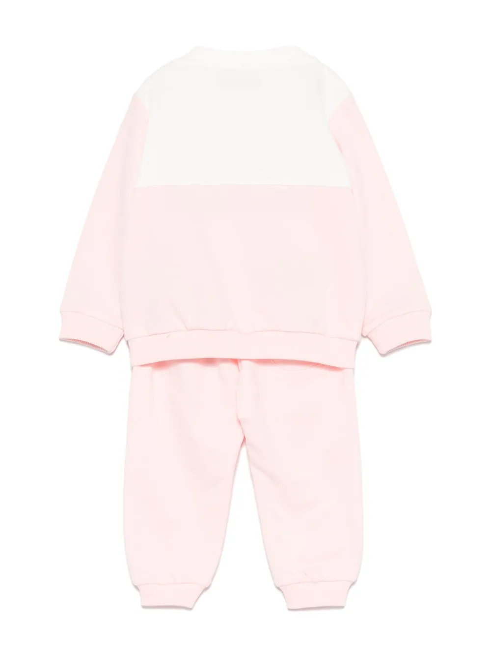 Спортивный костюм с логотипом Moschino Kids, розовый — фото 2