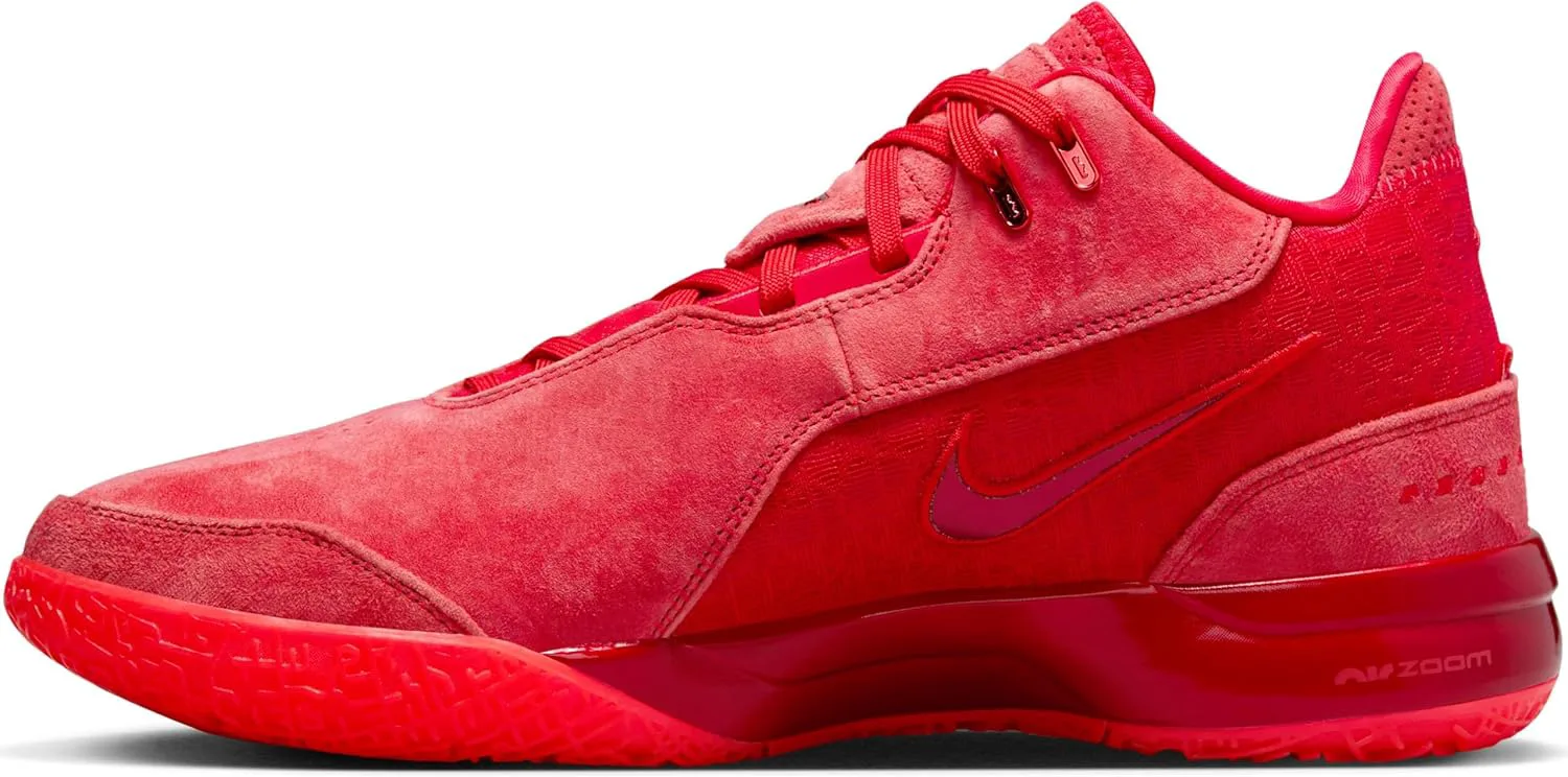 Мужские баскетбольные кроссовки Nike Lebron NXXT Gen AMPD, красный/ярко-малиновый — фото 2