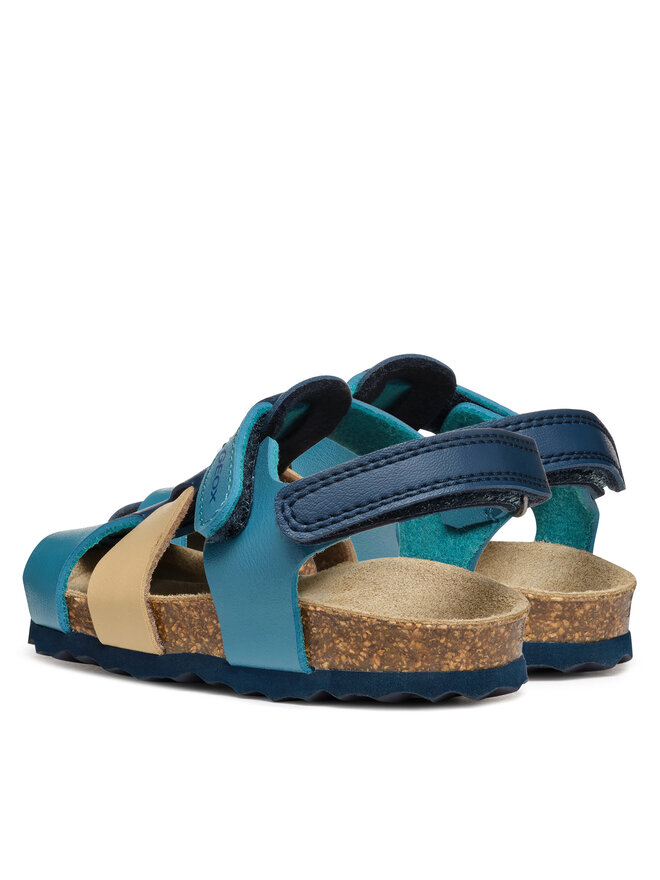 Сандалии Geox B Sandal Chalki B452QA 000BC C4169 S, темно-синий — фото 3