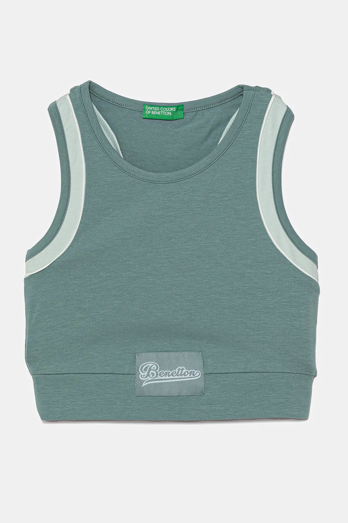 

Детский топ United Colors Of Benetton, бирюзовый