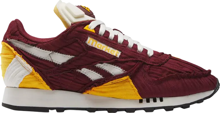 

Кроссовки Market x Classic Leather Pump 'Classic Burgundy', красный, Коричневый, Кроссовки Market x Classic Leather Pump 'Classic Burgundy', красный