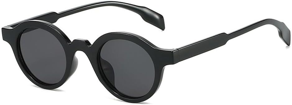 

Ретро маленькие круглые женские солнцезащитные очки, модные градиентные очки с защитой от УФ-излучения UV400, панк-очки для мужчин, желто-зеленые солнцезащитные очки SKFGNX, Black Grey