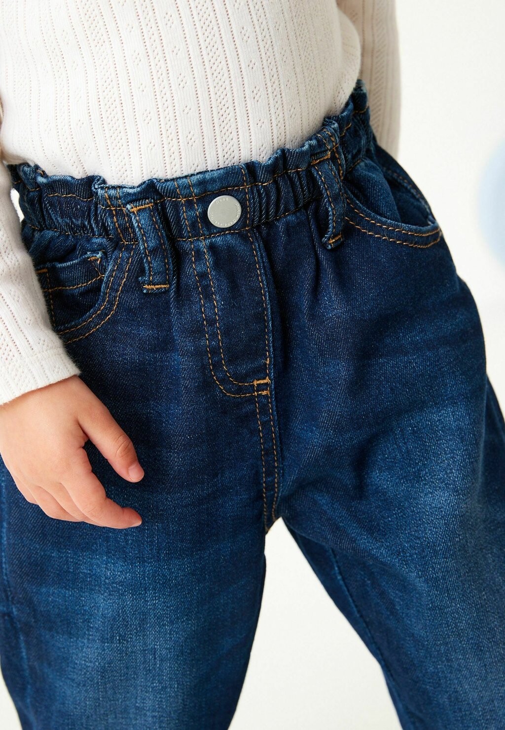 Джинсы Baggy Mom Standard Next, цвет denim dark wash — фото 4