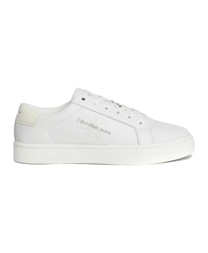 

Женские кроссовки на шнуровке Calvin Klein Jeans, белый