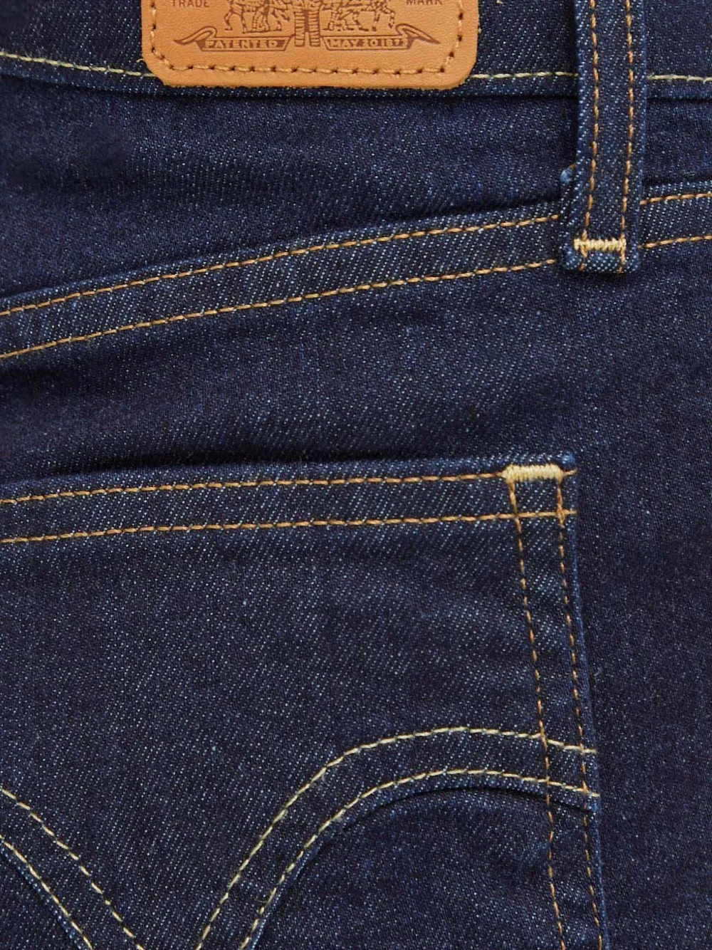 Ретро скинни-джинсы с завышенной талией Levi'S, синий — фото 4