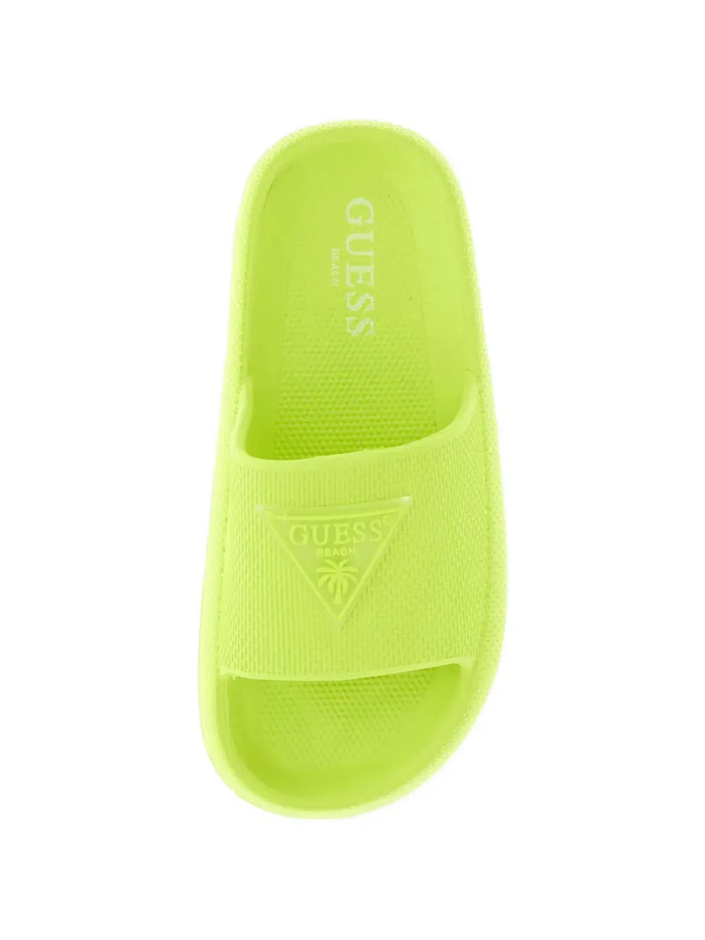 Слайды с подробным описанием логотипа Guess Kids, зеленый — фото 4
