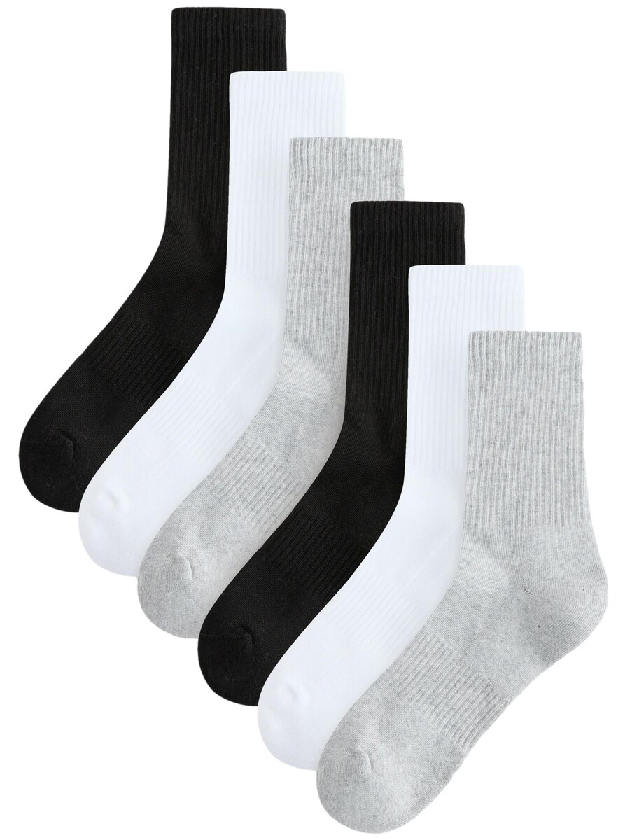 

Спортивные носки Next Essential, цвет Grey/Black/White