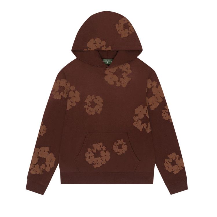 

Худи Denim Tears Mono Cotton Wreath Hoodie, Brown