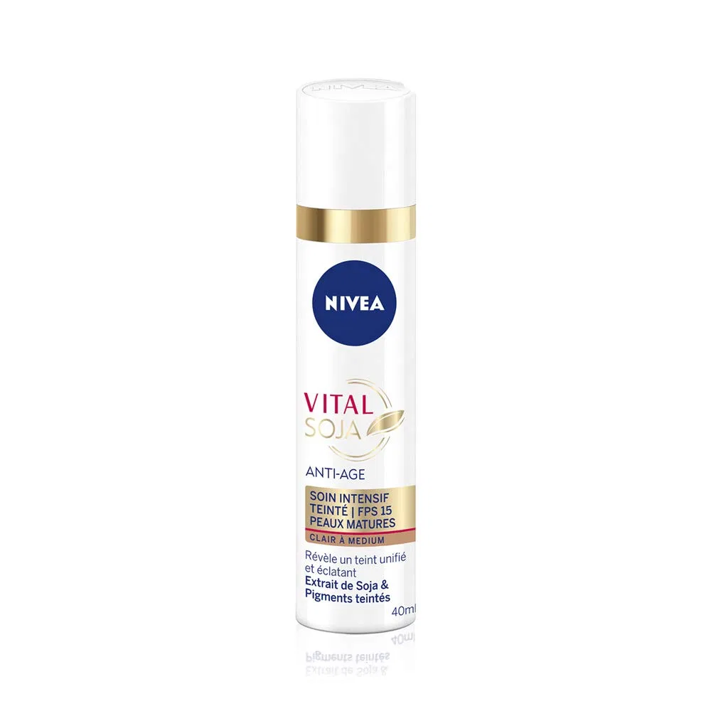 Интенсивный антивозрастной уход «Vital Soy» SPF 15 от Nivea Nivea