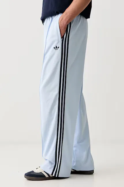 Спортивные штаны небесно-голубые, Adidas Originals — фото 4