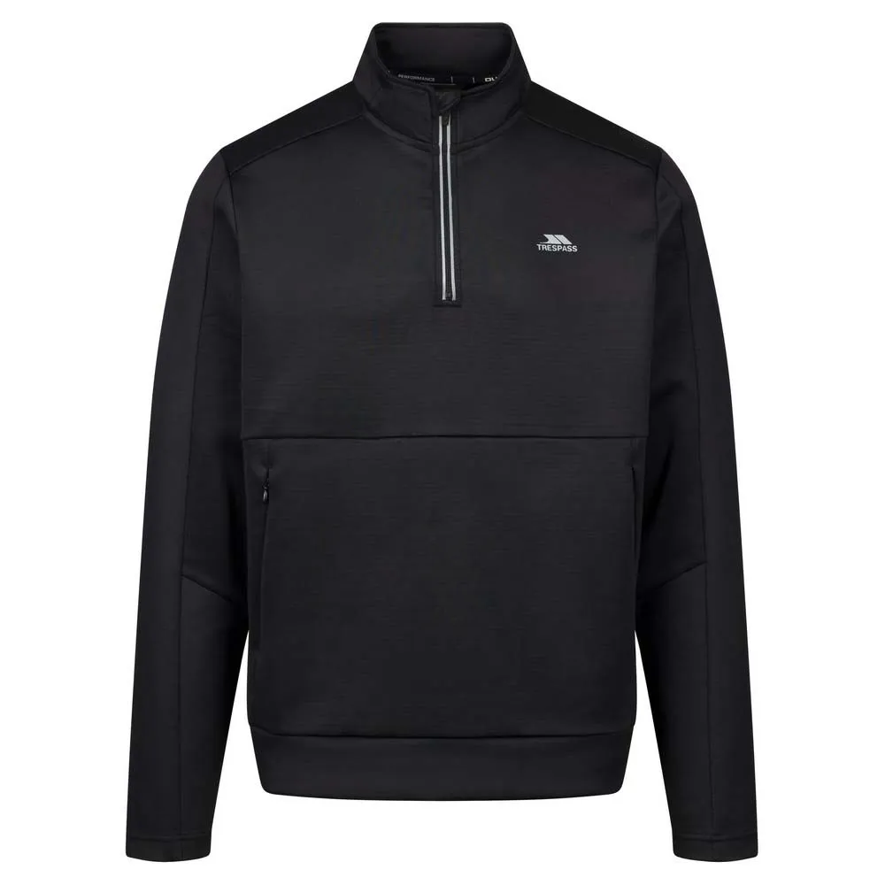 

Толстовка Trespass Jay half zip, черный