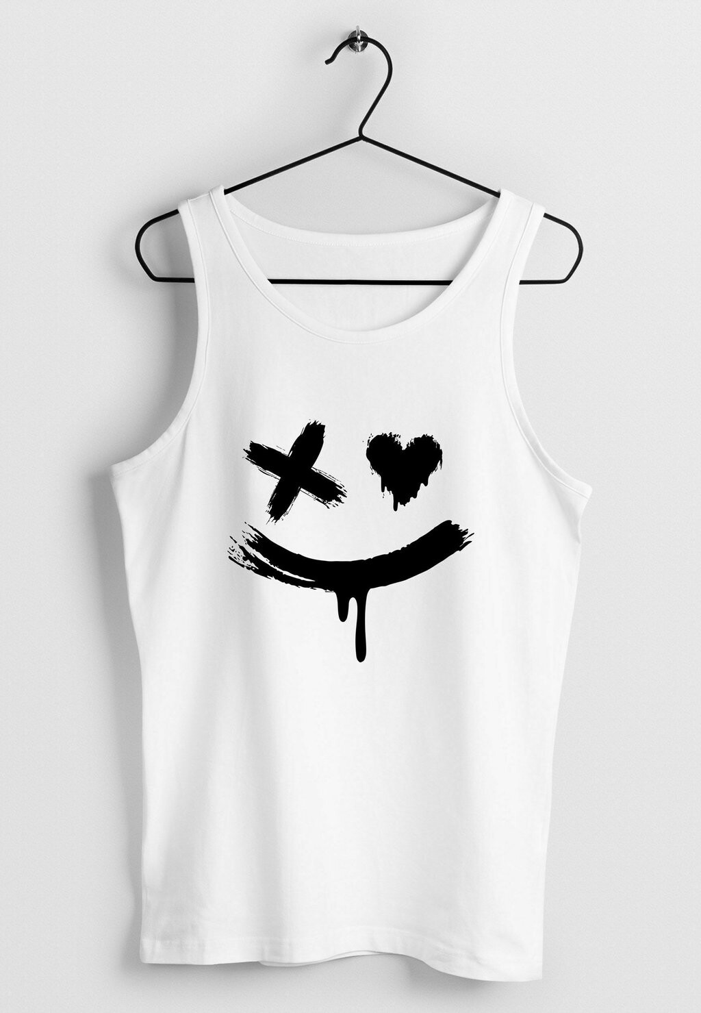 

Топ MIT PRINT AUFDRUCK SMILE TECHWEAR FASHION STREET Neverless, белый