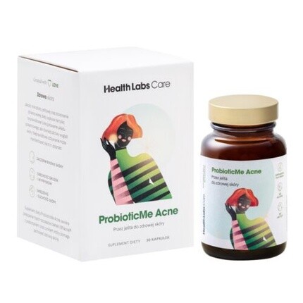

ProbioticMe Пробиотик от прыщей с цинком для здоровой кожи 30 капсул Swanson Health Products