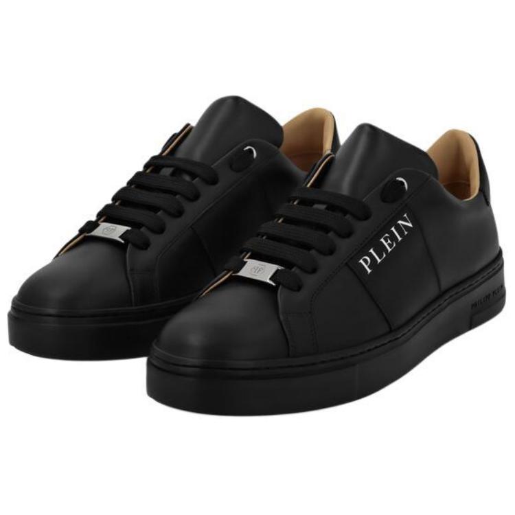 PHILIPP PLEIN Низкие кроссовки для скейтбординга Unisex черные — фото 4