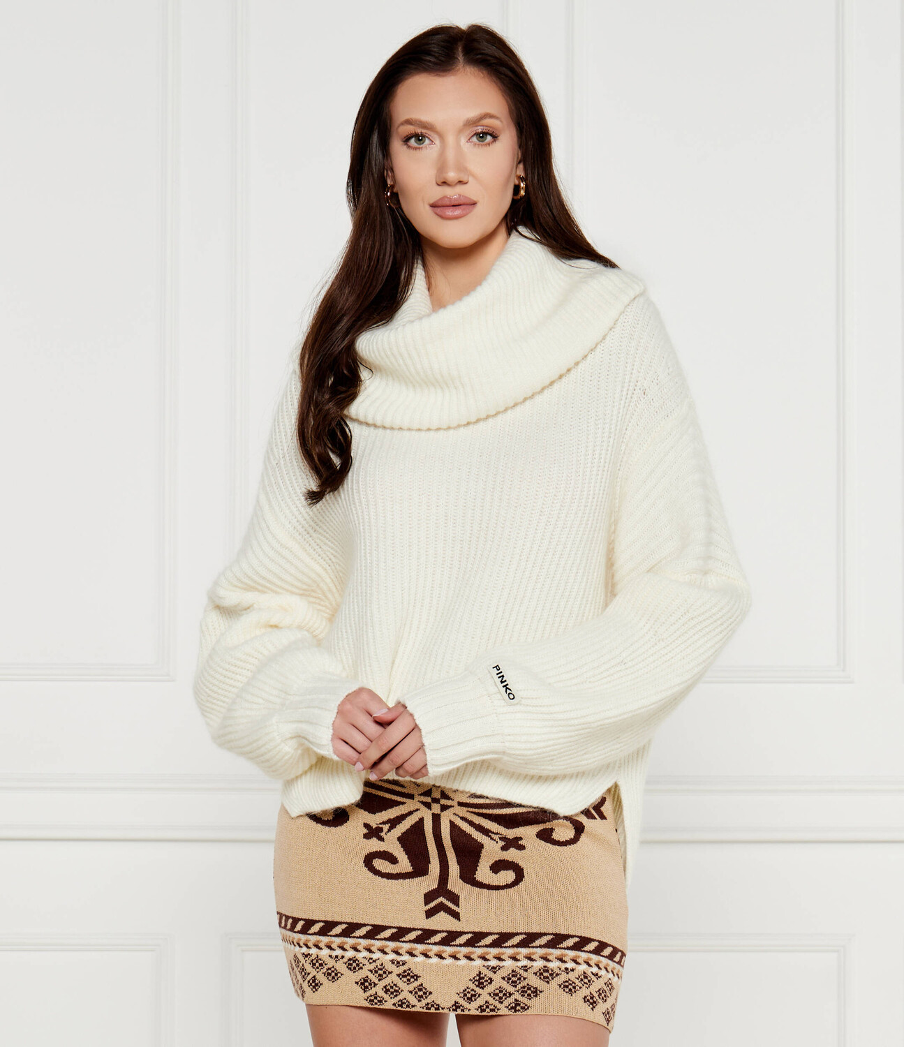 

Свитер Pinko SPHYNX Regular Fit, белый