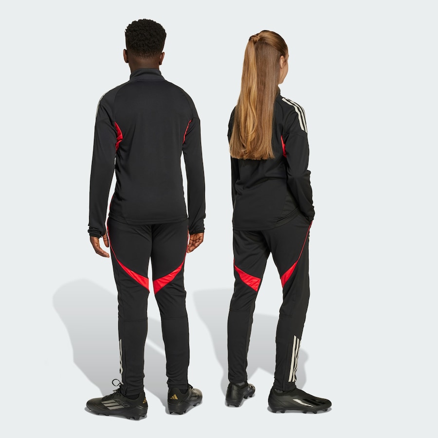 Облегающие спортивные брюки ADIDAS PERFORMANCE Benfica Lissabon Tiro 25 Competition, черный — фото 3