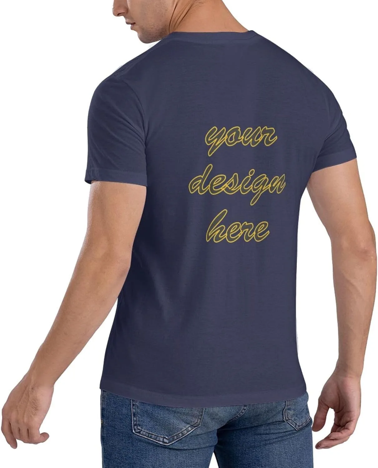Футболка Custom T Shirts Design для мужчин — фото 2