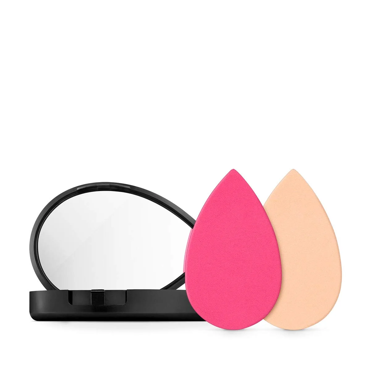 Набор косметики KIKO Milano Beauty Duo: чехол с зеркалом и спонжем | футляр с зеркалом и двумя спонжами-аппликаторами, Multicolor — фото 2