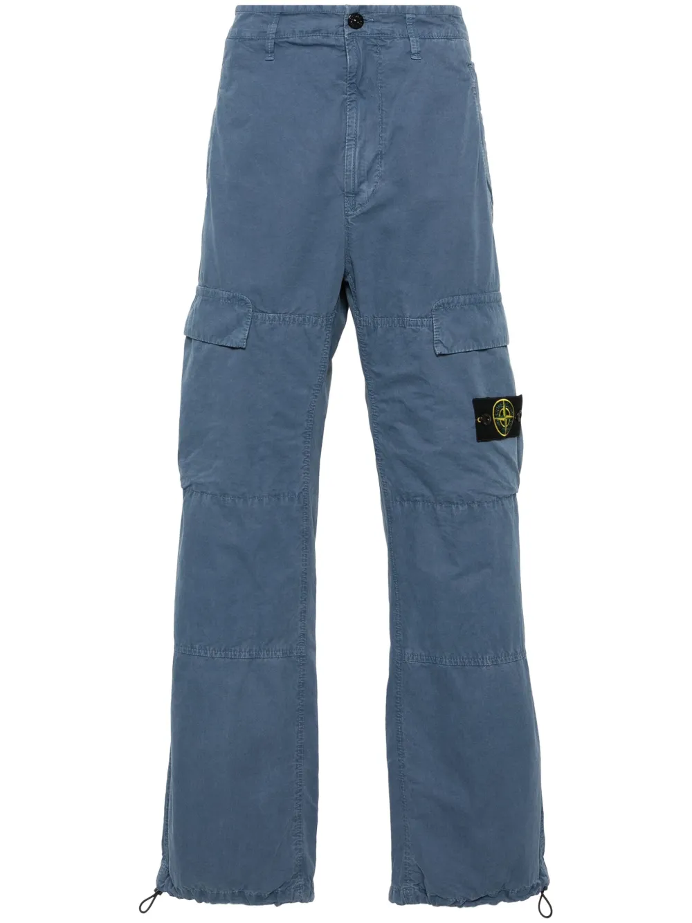 

Брюки карго с нашивкой Compass Stone Island, синий