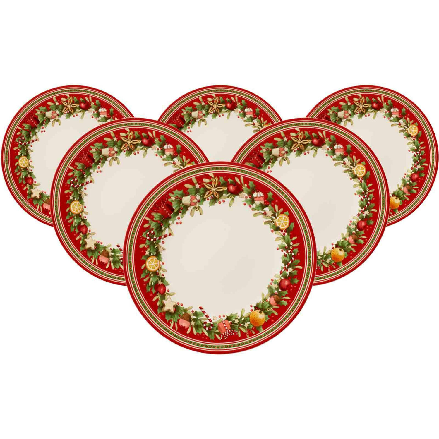 

Ужинная тарелка Villeroy & Boch, 27,4 см, многоцветный