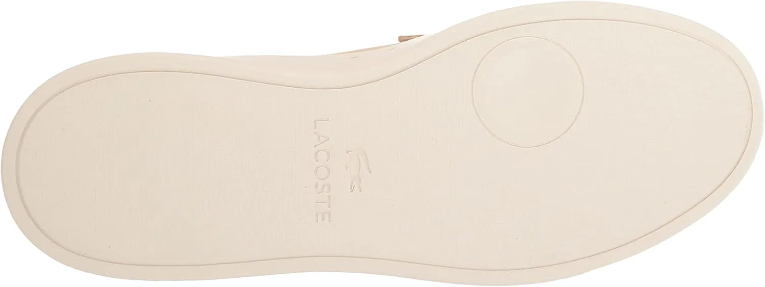 Мужские лоферы Lacoste, Tan/Off White — фото 4